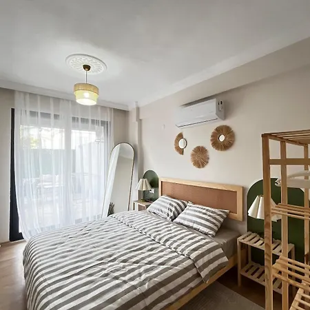 Appartement New With Garden For 4 Fethiye